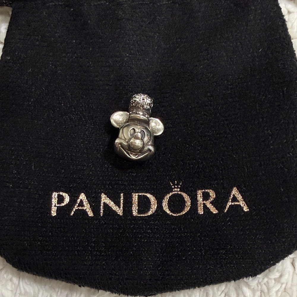 Pandora Silver Mickey Mouse Charm
